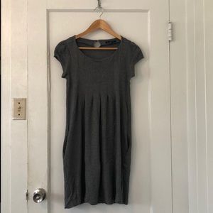 GAP heather knee length dress with pockets